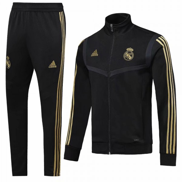 19/20 Real Madrid Training Suit Black