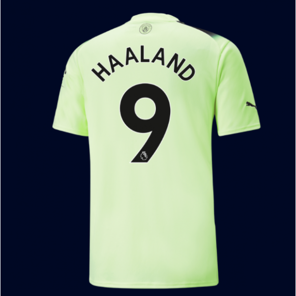 Manchester City Third Jersey 22/23 Haaland #9